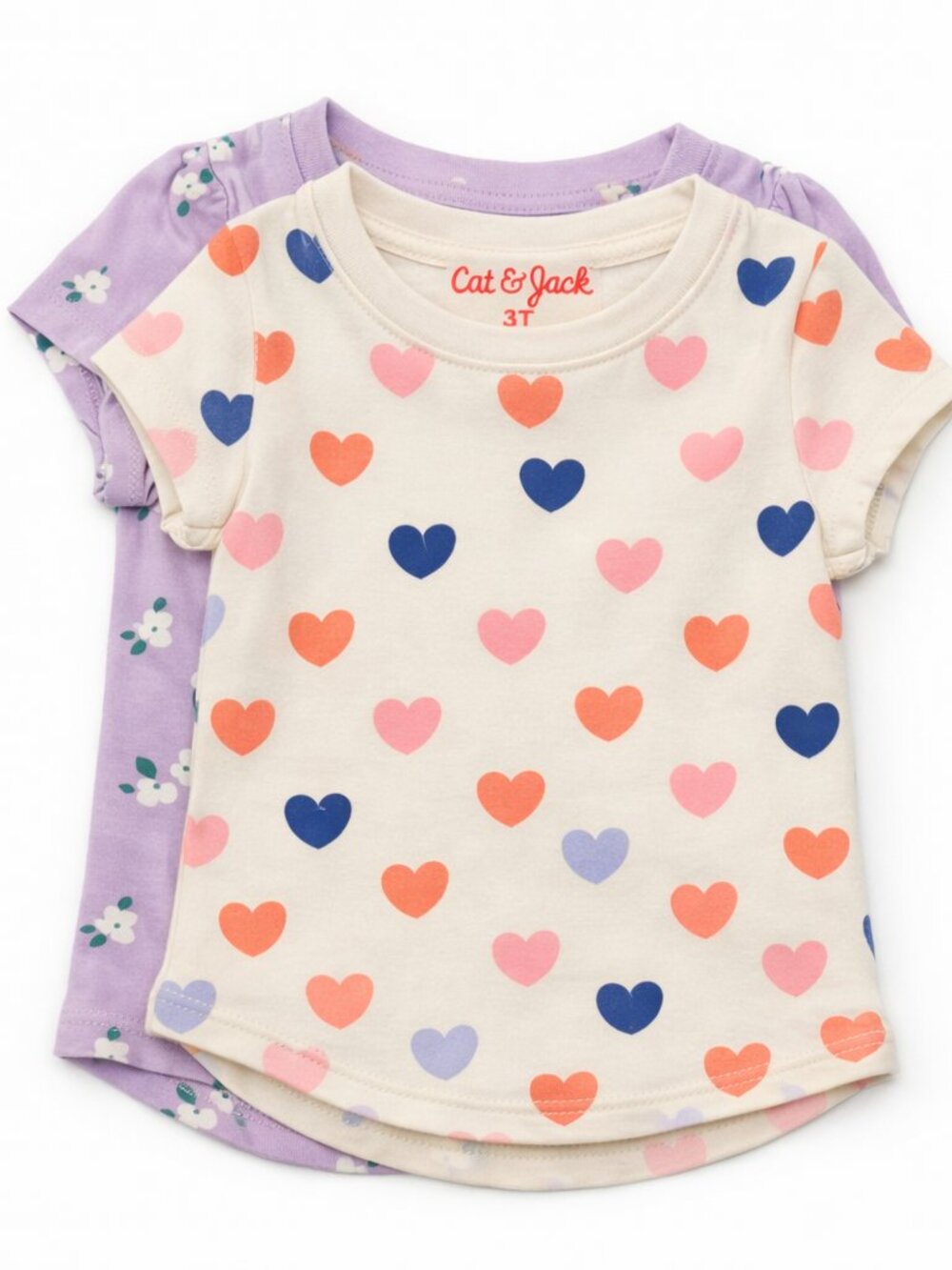 Cat & Jack 3T Toddler Bundle – Short Sleeve Tops Set